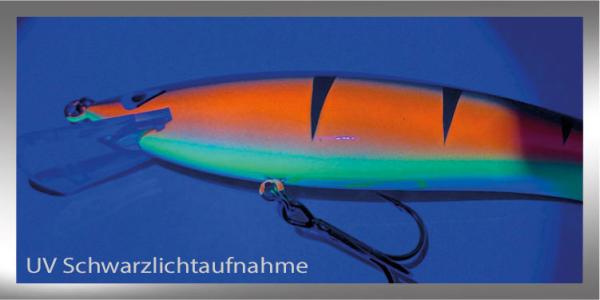 TURUS UKKO PRO 20 cm, Floating, Slight Rattling, Farbe FLUO ATTRACTOR 027